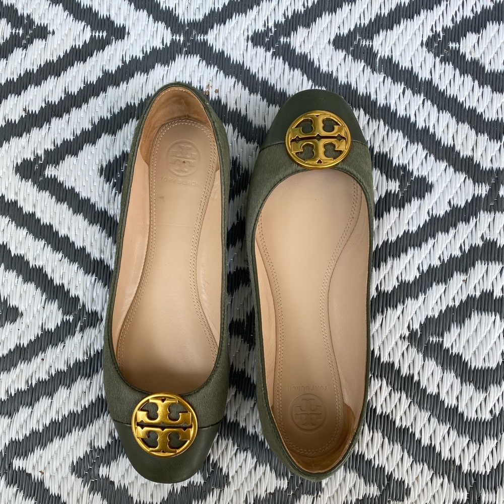 Tory Burch Chelsea Cap Toe Ballet Flats - Picture 7 of 15